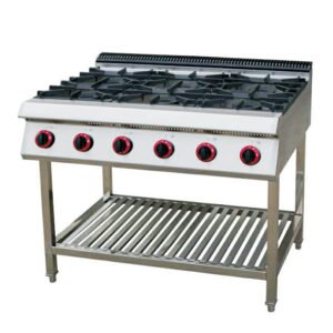 Commercial Cooking Range – 6 Burner (PKE Made)