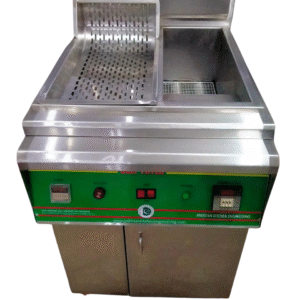 Fryer 2 Tubes with Chip Dum – 16L LPG Blower | Pakistan Kitchens