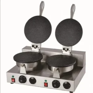Cone Waffle Maker Double – Imported